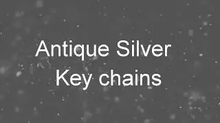 Silver Antique Key Chains