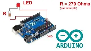 LED clignote à l'aide d'Arduino