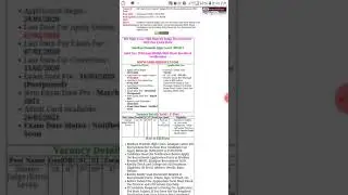 MP High Court District Judge HJS Pre Admit Card