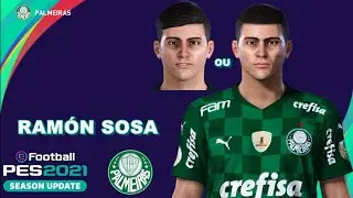 RAMÓN SOSA PES 2021 (PALMEIRAS) EFOOTBALL COMO FAZER