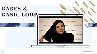 Готовый хиджаб быстро: BABES & BASIC LOOP - #7 модель коллекции 