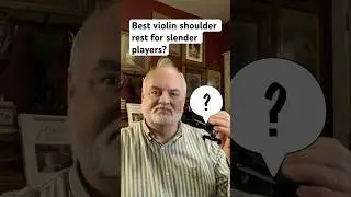 These 3 adjustments can make this the best shoulder rest for slender players! #violin #viola