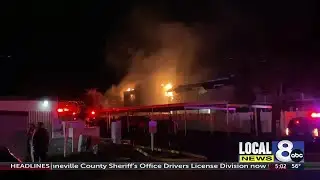 Townhouse fire force dozens out of their homes in Ammon