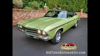1969 Chevelle SS in Frost Green for sale Old Town Automobile in Maryland