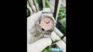 Timex Waterbury Legacy Quartz Pink Dial Ladies Watch TW2V31500