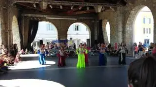 Orientalski ples drum / danza del ventre percussioni con Jana Mankoč