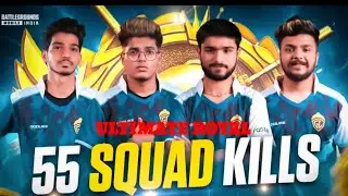 [ NEW Update  ULTIMATE ROYAL ][Godlike Squad 55 Kills] @JONATHANGAMINGYT #bgmi #shorts #clutch 😈