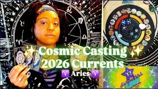 🎲 Aries 2026 Astrology & Cosmic Casting Energy Forecast &mdash; Active Listening to Receive  ✨💜