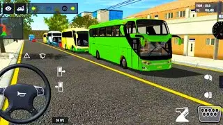 Indonesia coach Bus Driving 2025 Android gameplay #Bus #drivingchallenge #gameplay #248
