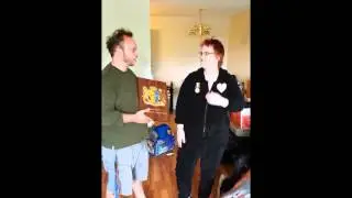 Amber Raine recieves the ONBE and Royal Warrant for Avatars Radio
