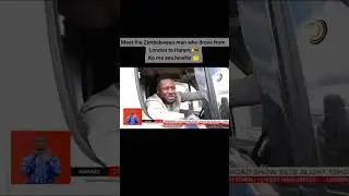 Zimbabwean man travels from England to Zim by road , watch.#travel