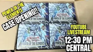 POWER OF THE ELEMENTS CASE OPENING!!! Starlight Rare Pull & Goat Format Duels