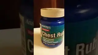 Just like vicks. Chest rub!