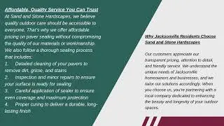 Affordable Paver Sealer in Jacksonville, FL