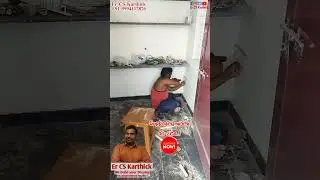 Cupboard work onsite Er CS karthick Construction Dream House 🏠🏡🏘️