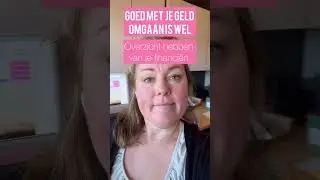 Goed met je geld omgaan is wellicht iets anders dan je denkt. #financequeen #shorts #geldtip