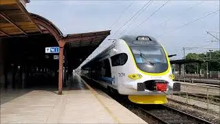 HZPP Croatia trains (HŽ Putnički prijevoz) in Zagreb Main Train Station (Glavni Kolodvor)