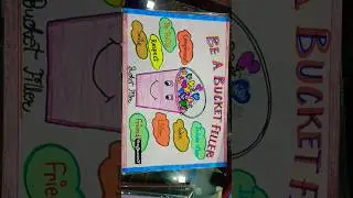 Be a bucket filler..#shorts#handmade #art#schoolproject#science