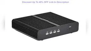 Up To 40% OFF Kingdel NC860 Mini Desktop Computer, Fanless Mini PC with Intel i7-10510U 10th Gen. C