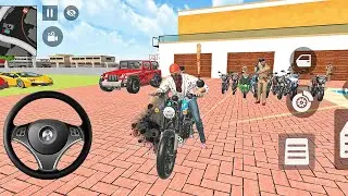 Indian Theft Auto Simulator 😈 Franklin Top Fighting of FAIR Indian Police Royal Bike #10