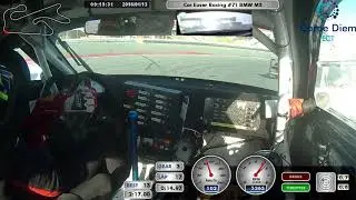 2018 Hankook 24H Dubai Cor Euser Racing BMW E46 M3 McKay Snow onboard