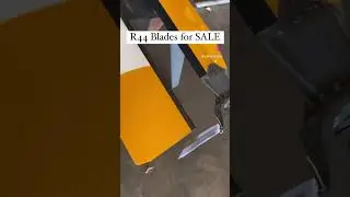 R44 Main Rotor Blades for SALE! #rotorcraft #helicopterflight #aviation #rotor