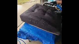 Upholstery cleaning🤩 Encapstore  War on pee! #fortworth #upholsterycleaning