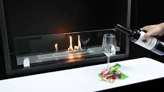 Art Fireplace Bio Ethanol Fireplace AF50 With Remote Controller