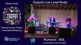 The Very Popular Rumours Band Performing at the Wednesdays at the Depot Festival Season Finale,