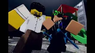 Mr. Lemon fights Random People