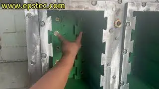 2 pieces and 1 cavity EPS insert block mold factory display video