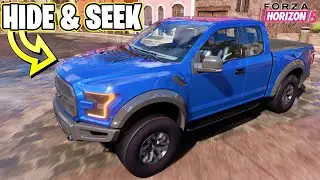NOWY TRYB HIDE & SEEK - chowający często wygrywają? ►Forza Horizon 5◄ #34