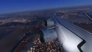 Full Thrust Airbus A380 Qatar Airways For Take Off