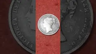 1859 Victorian Shilling #shorts