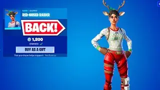 THIS Winter skin is now BACK.. (Fortnite Item Shop December 8th, 2021)