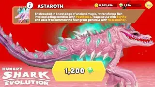 АСТАРОТ НОВЫЙ ДЕМОН АКУЛА (HUNGRY SHARK EVOLUTION)