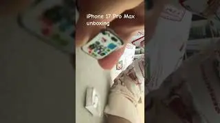 iPhone 17 Pro Max Mini unboxing