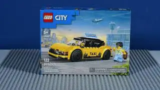 Lego City Set 60487 Yellow Taxi 2026 speedbuild stop motion