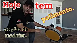 Como deixar seu piso de madeira bem polido.