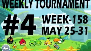 ANGRY BIRDS FRIENDS-WEEKLY TOURNAMENT MAY 25-31 {WEEK-158} LEVEL-4 HIGH SCORE STRATEGY