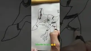 Ben 10 drawing... 👍👍👍#paint #scetchbook #art #drawing #asmr #shorts