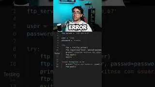 Cómo CREAR un PROGRAMA en PYTHON para AUTOMATIZAR INICIOS DE SESIÓN en un SERVIDOR #SHORTS