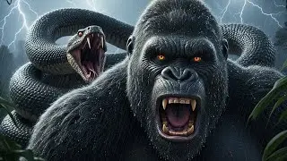 King Kong vs Titanoboa &ndash; The Jungle&rsquo;s Deadliest Battle | KONG Movie