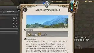 Final Fantasy 14 - Levequest - A Long and Winding Road - Lv.1