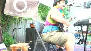 @JollyJoeJester live at Rosendale Street Fest
