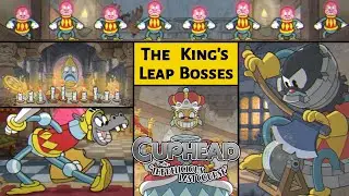 Cuphead: The Delicious  Last Course DLC: The King's Leap [All Bosses] (No Commentary)