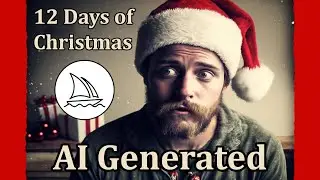 12 Days of Christmas, but every line is an AI-generated image
