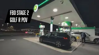 STAGE 2 VOLKSWAGEN GOLF R NIGHT POV
