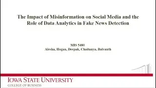 The Impact of Misinformation on Social Media and the Role of Data Analytics in Fake News Detection