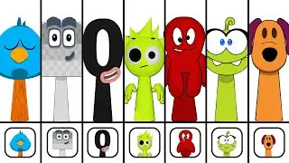 🔥 NEW Sprunki OCs Characters – Fred , Om Nelle ,  Nine Hundred (from Numberlocks) , OWAKCX , Loula